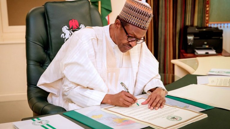 Buhari signs 19 of 131 Bills in three years