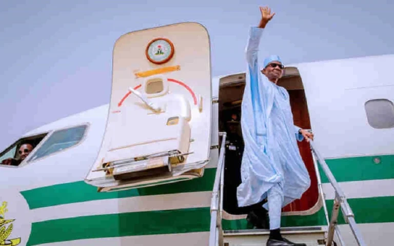 Buhari has returned from a two-day trip to Abu Dhabi.