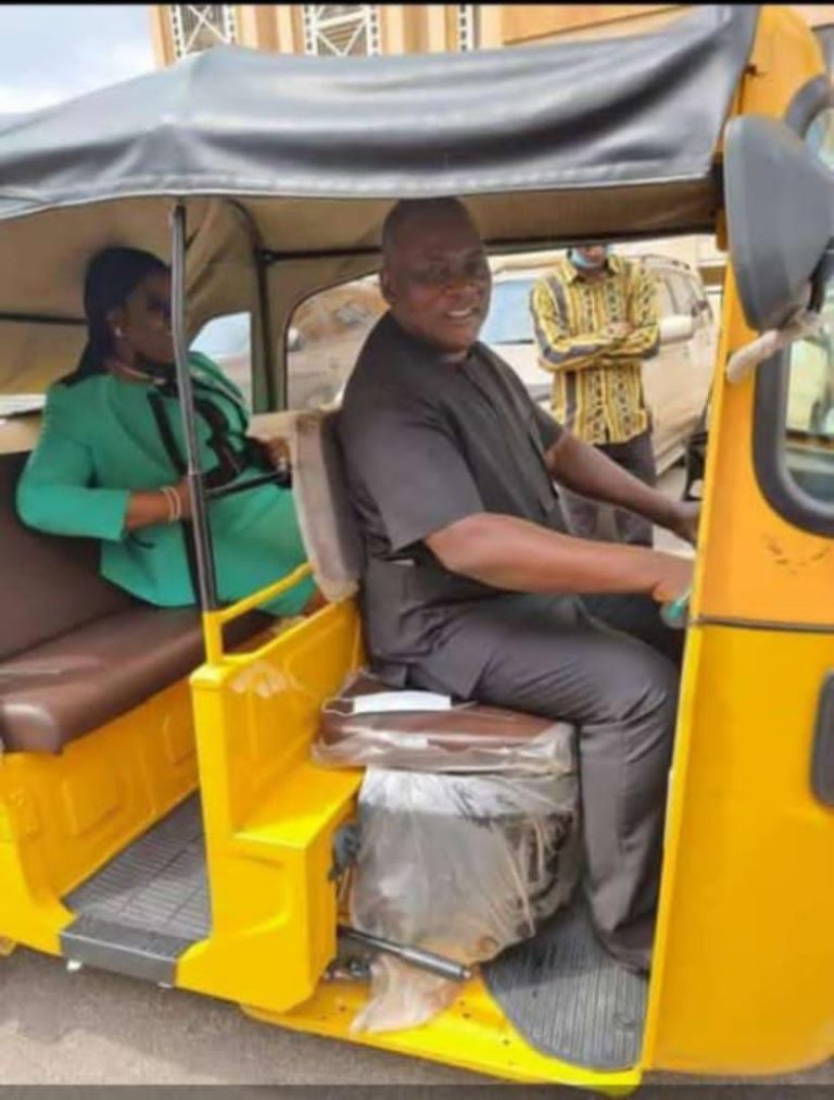 Joy as Innoson Motors introduces the Made in Nigeria Keke (Photo)