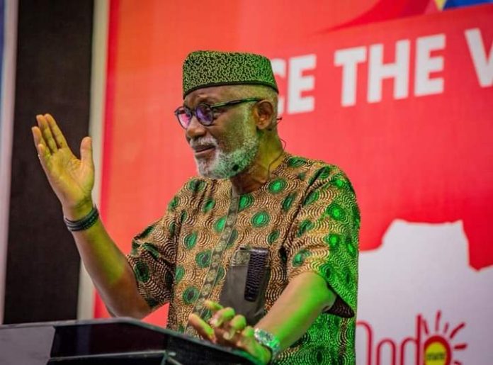 Power must shift to south, Akeredolu insists