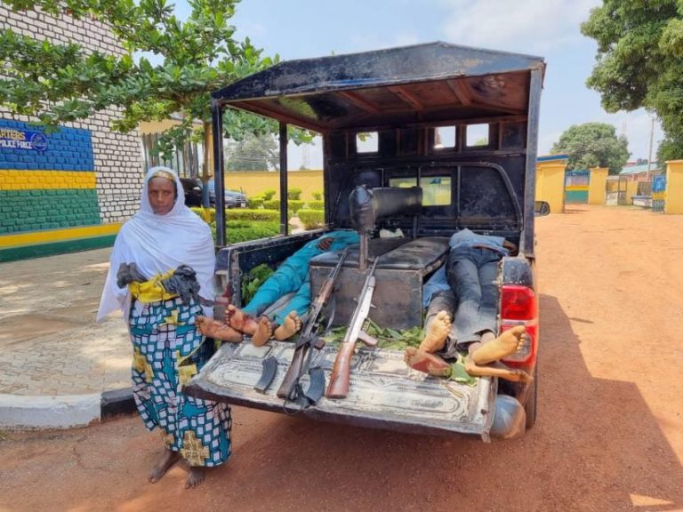Police kill four bandits and apprehend female arms supplier in Kaduna