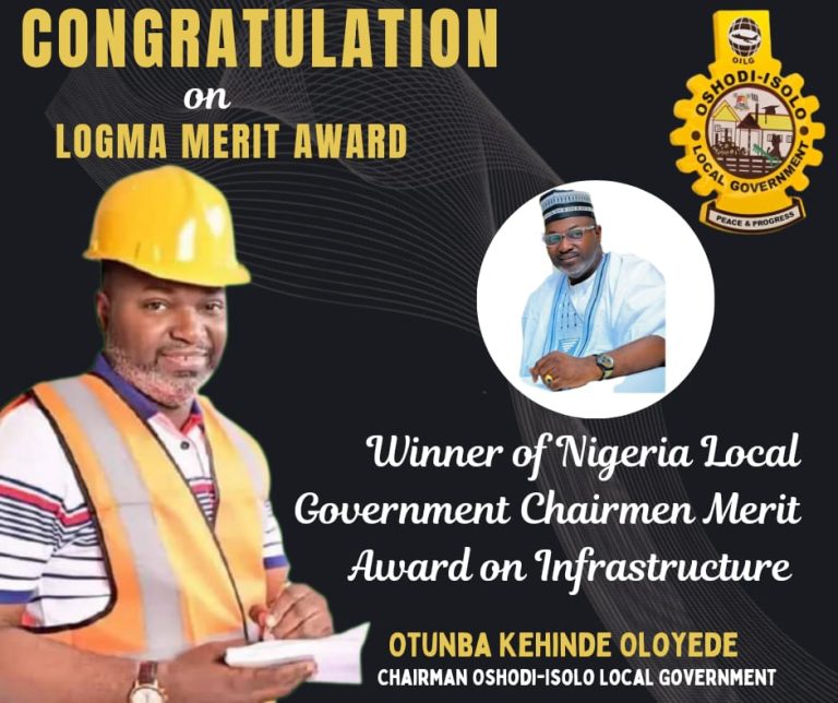 Oshodi-Isolo LG Chairman, Otunba Oloyede Emerges Winner of LOGMA Award