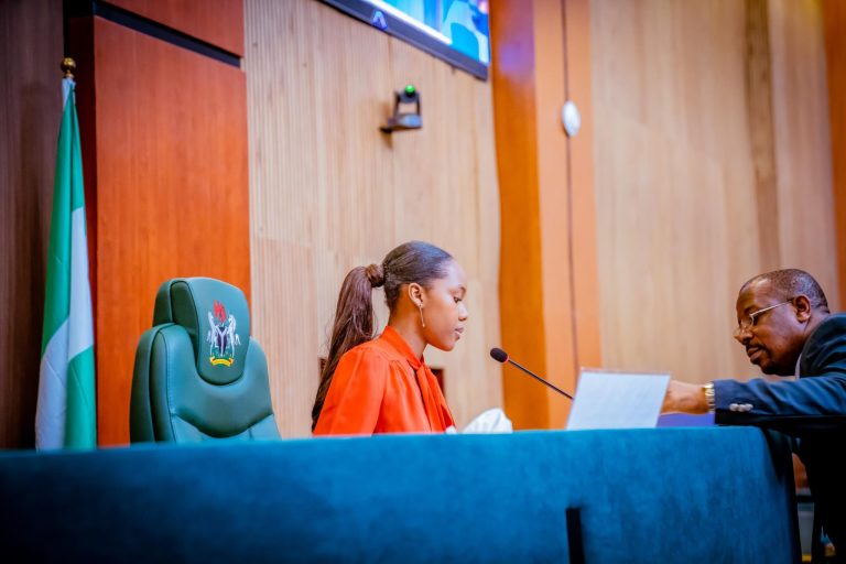 International Girl Child Day: 16 Year Old Girl,Isabel Anani Presides Over Plenary ln Lower Chamber. 