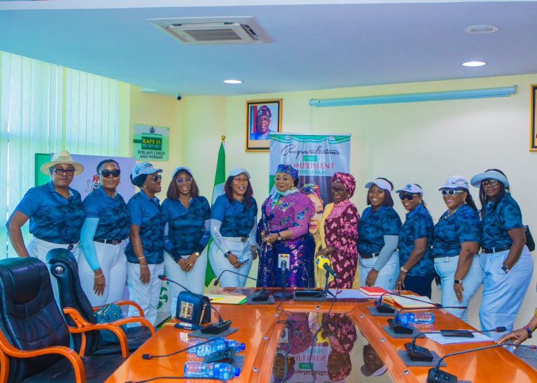Women Affairs Minister,Hon Imaan Played Host To IBB International Golf Club.