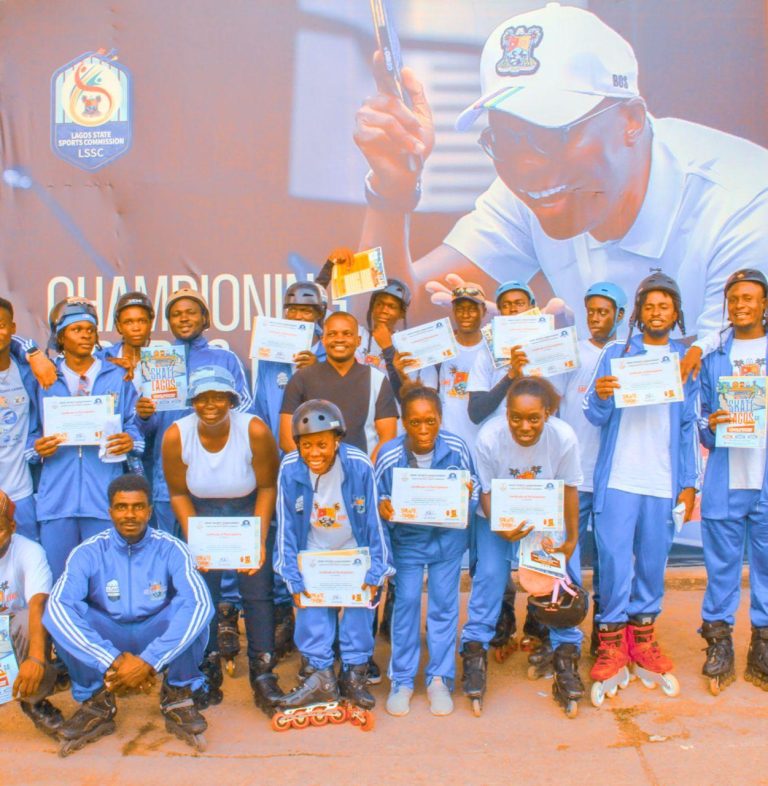 2025 Skate-A-Thorn: Governor Sanwo Olu Rewards Athletes, Commends Team Lagos Skaters Stellar Performance .